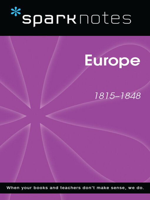Title details for Europe (1815-1848) (SparkNotes History Note) by SparkNotes - Available
